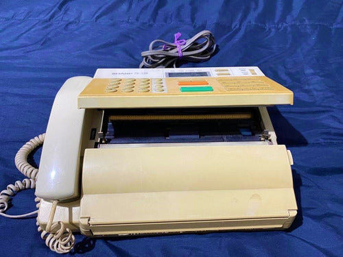 Fax Teléfono Sharp Fo 220 Antiguo - Perfecto Estado 2