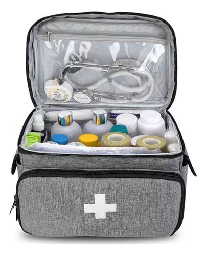 C Necessaire Bolsa Porta Medicamentos E Primeiros Socorros 5