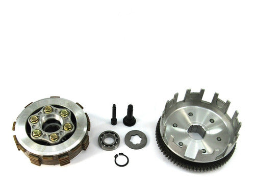 AIP Complete Clutch for Motorcycle 73 Teeth CG GS - Gkmotos.uy 5