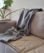 Rustic Fringed Bed Throw 100% Cotton 200 x 150 21