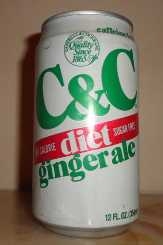 C&c Ginger Ale Diet 354ml  Eeuu Vacía 0