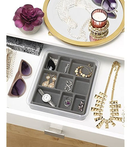 Whitmor Stackable Jewelry Tray Collection 2