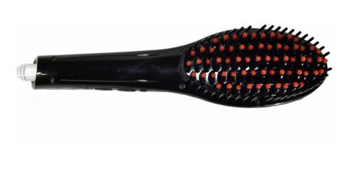 Hqt 906 Digital Antifrizz Straightening Brush 0