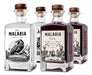 Malaria Gin 2x London Dry 700ml + 2x Black 700ml 0