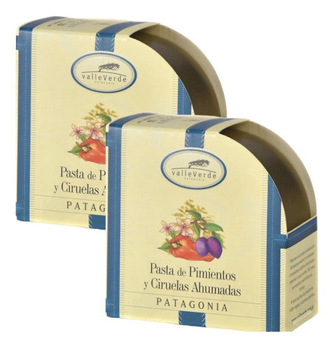 Pasta De Pimientos Y Ciruelas Ahumadas Valle Verde 90gr. X2 0