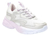 Atomik Footwear Girls' Platinum Beige and Pink Sneakers 0