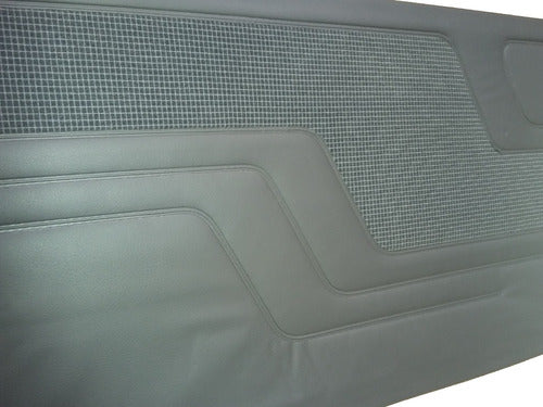 Panel Puerta Tapizado Fiat  147 92/93 Gris Con Pana 0