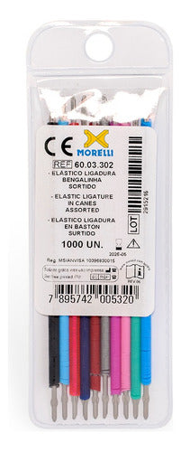 Morelli X1000 Orthodontic Elastics Ligatures Pack 0