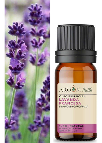 Óleo Essencial Lavanda Francesa - Puro 10 Ml - Aroom 2