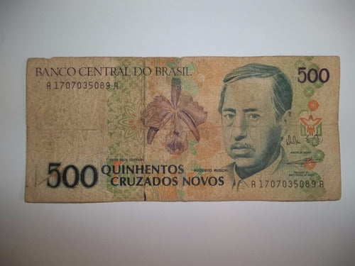 Billete 500 Cruzados Novos Serie A 0