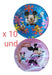 Platos Fiestas  De Mickey Y Minnie Mouse 0