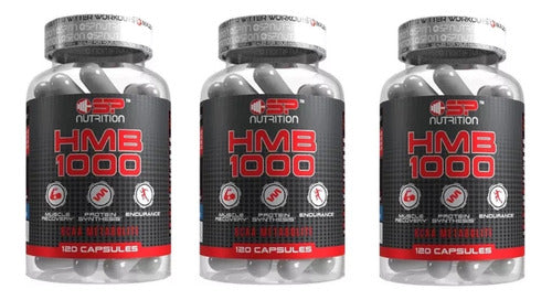 SP Nutrition HMB 1000 Combo X3 - 120 Caps Muscle Recovery 0