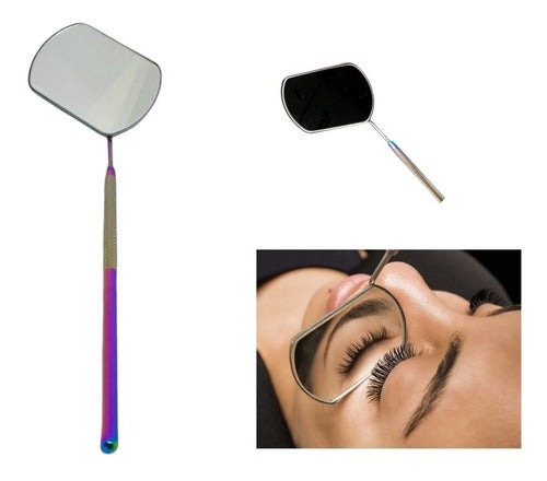 Rectangular Eyelash Extension Placement Mirror 0