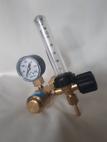 Liga CO2 Regulator Valve with Flow Meter Manometer for MIG TIG 2