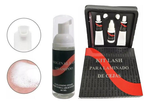 Original Lash Kit Lash Laminado Para Cejas + Lash Shampoo 0