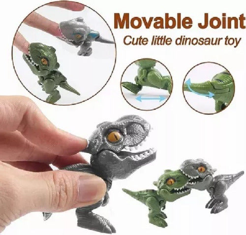 Dinosaurios Mordedores Finger Biting Dinosaur Set X3! Pack 1