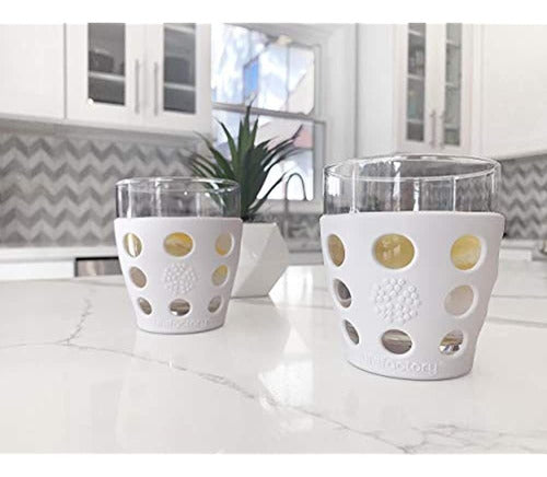 Lifefactory Vasos Para Bebidas De 10 Onzas Con Fundas Protec 3