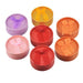 8seasons 6pcs Round Jewelry Box Necklace Storage Hard Case 0