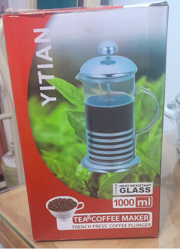 Yitian Cafetera Émbolo 1000ml 0