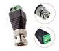 Kit 10 Plug Conector Bnc Macho C/ Borne Parafuso Cftv Câmera 3