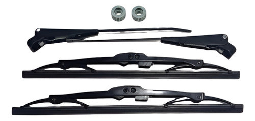 Fiat 600 Wiper Blade Kit with 2 Strips 0