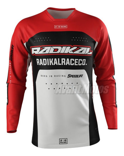 Radikal Mx Concept 2.0 Red Enduro Motocross Avant 0