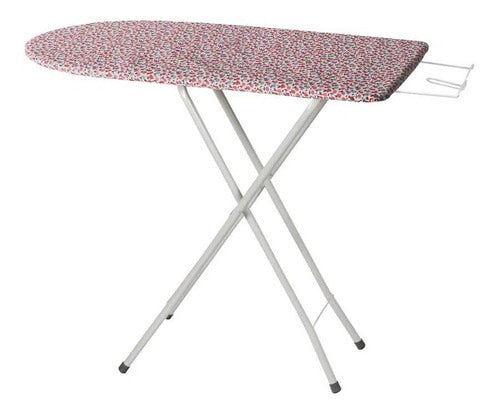 Adjustable Metal Ironing Board 91x30cm with Iron Rest 10