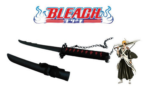 Espada Katana Bleach Ichigo Kurosaki Zanpakutou Tensa Anime 0