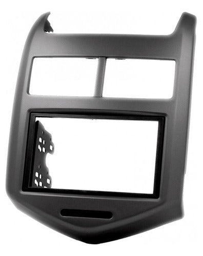 CARAV Double 2 Din Screen Adapter Frame for Chevrolet Aveo Sonic 1