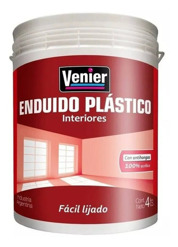 Enduido Plástico Interior Venier 10 Lt 0