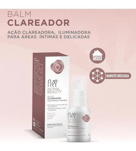 Flér Balm Clareador Íntima Beauty Home Care 30g 2