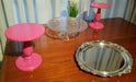 Glass Cake Stand Lana 30.5*11 Cm Tall for Birthday Parties 5
