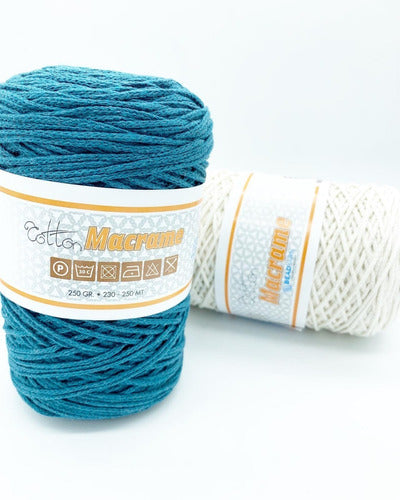 Cordon Macrame Fino Bead Yarn 250 Gramos 0