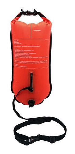Zonazero Safety Buoy with Net and 28 Lts Red Pocket 1