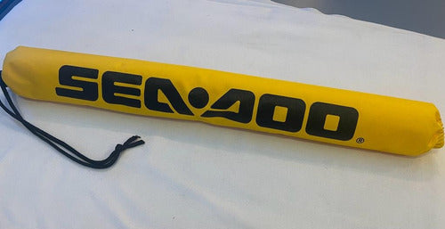 Defensa Para Jet Ski Con Logo Sea Doo En Amarillo 1