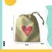 100 Eco Bags Printed Logo One-Sided 45x40x10cm with Cord 9