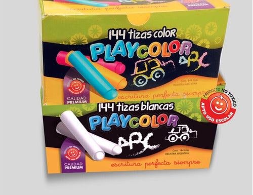 Albarada/Playcolor Tizas Play Color Color X Caja X 144 1