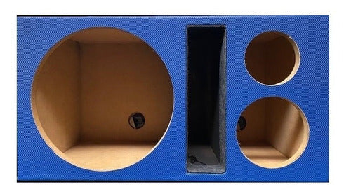 Acoustic Speaker Box Trio 10 Inches 1 Driver 1 Tweeter Mdf 0