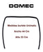 Domec Burlete Cocina Horno Unimatic Ancho 44 Cm Alto 33 Cm 1