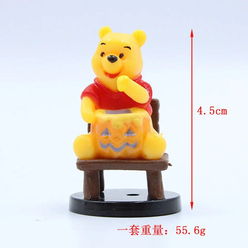 Set Mini Figuras Winnie The Pooh Muñecos Personajes 5