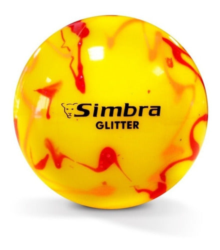 Simbra Glitter Field Hockey Ball - Shiny Colors Training Ball 2