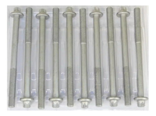 Set of 10 Taranto Bolts with Cylindrical Cap and Wing, 1.4/6 Corsa Engine 0