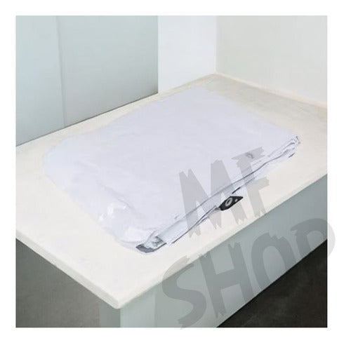 Pretul Waterproof Tarpaulin White 4 X 4 Meters Camping MF Shop 3