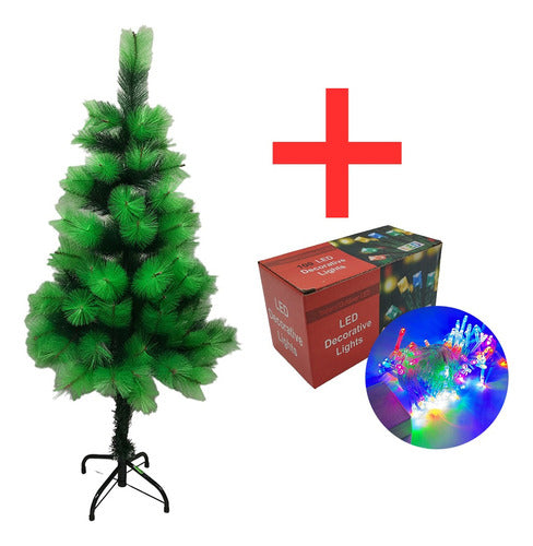 Genérica Árbol De Navidad Frondoso 1,20 Mt 0