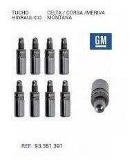 Chevrolet Hydraulic Lifters Kit for Meriva, Corsa 2, Onix, Prisma - GM Original 4