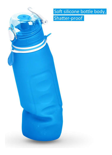 Valourgo Foldable Water Bottle for Kids School Trips 1L Blue 1