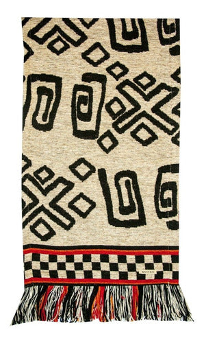 Huitrú Afro Chenille Table Runner 2m x 0.38 0