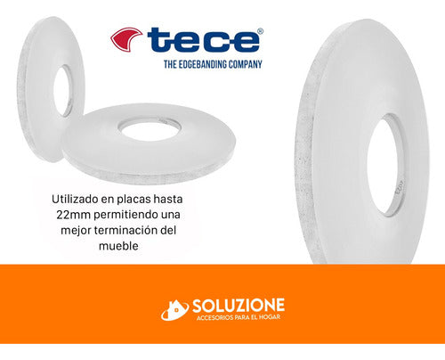 Tece Tapacanto Pvc Filo Bute Home 22mm X 300mts P/máquina 4