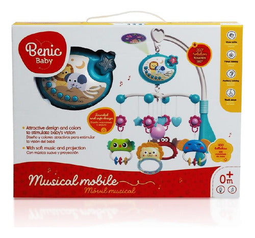 Benic Baby Musical Crib Mobile with Projector 0