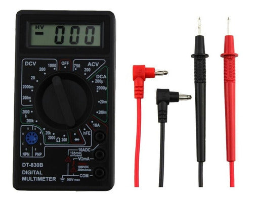 Digital Multimeter DT-830 Tester with Cables 5